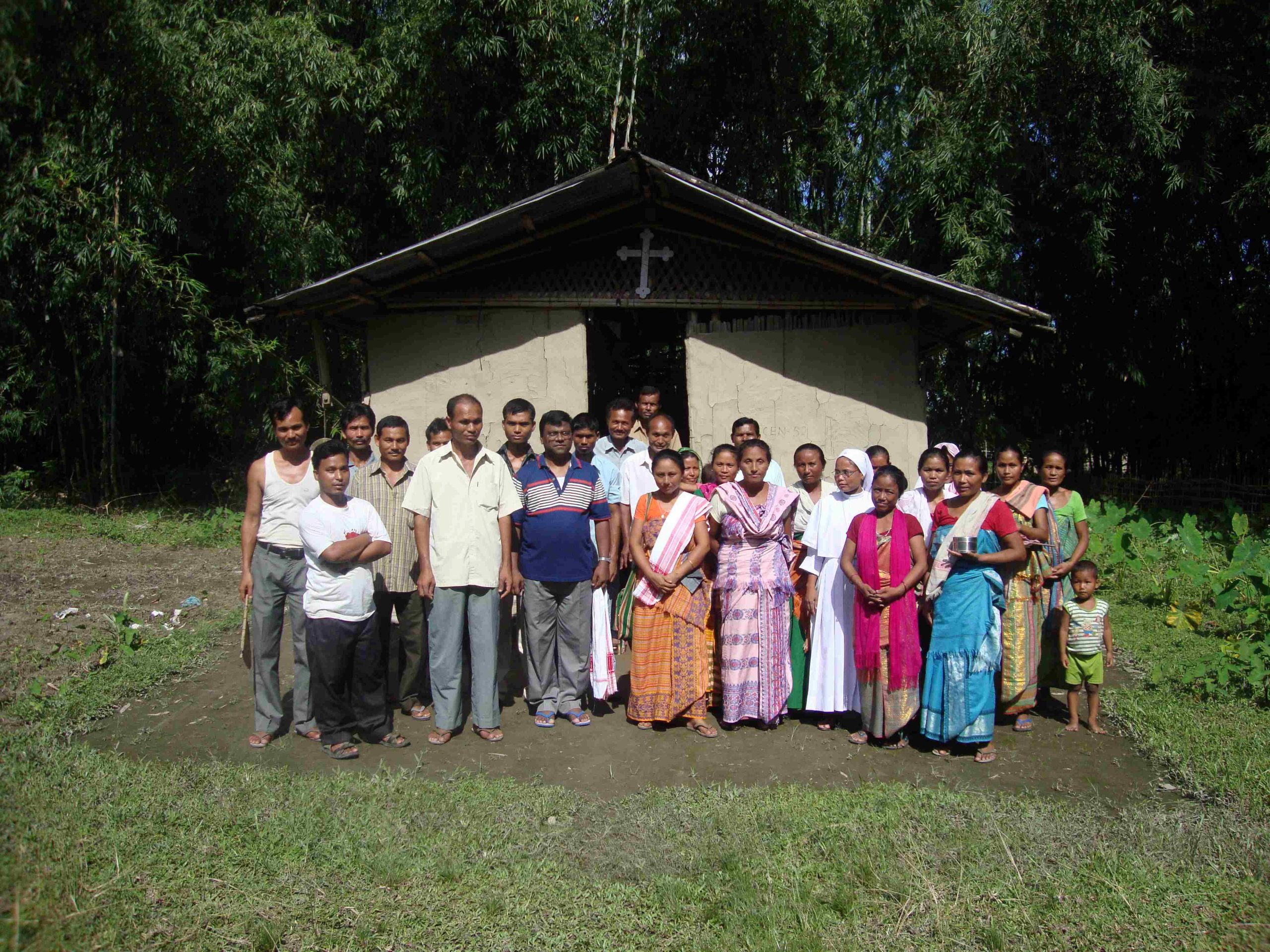 Kirche im Nordosten Indiens